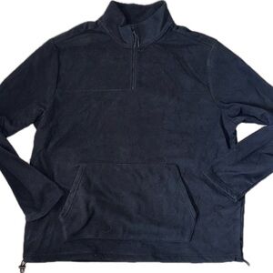 Goodfellow & Co Men's black 1/4 Zip-Up Sweater